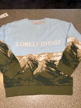 LONELY GHOST Mountain Crewneck Sweater
